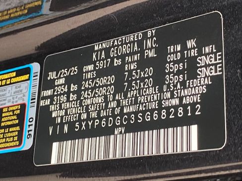 Certified 2025 Kia Telluride S AWD/4WD image 36