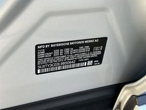 Used 2020 BMW X3 sDrive30i w/ Convenience Package image 22