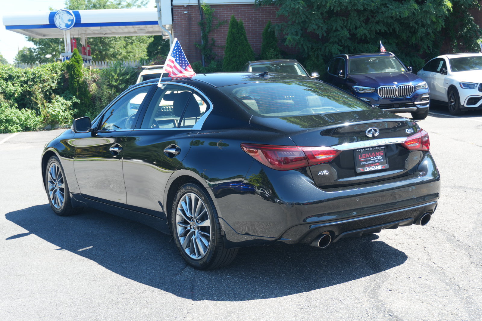 Used 2021 INFINITI Q50 Luxe w/ All Weather Package AWD/4WD image 7