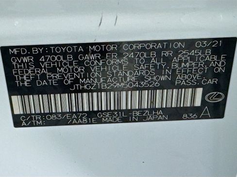 Used 2021 Lexus IS 350 F Sport image 43