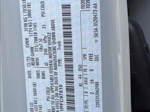 Used 2023 Ford F150 Tremor w/ Trailer Tow Package image 24