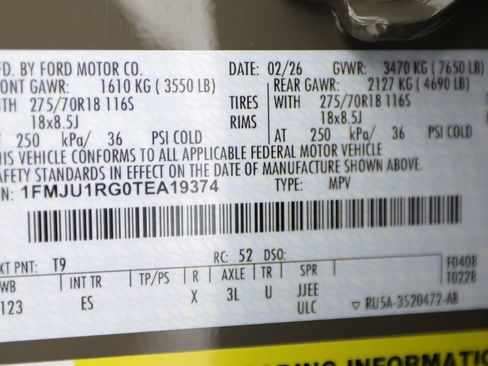 Used 2026 Ford Expedition Tremor AWD/4WD image 60