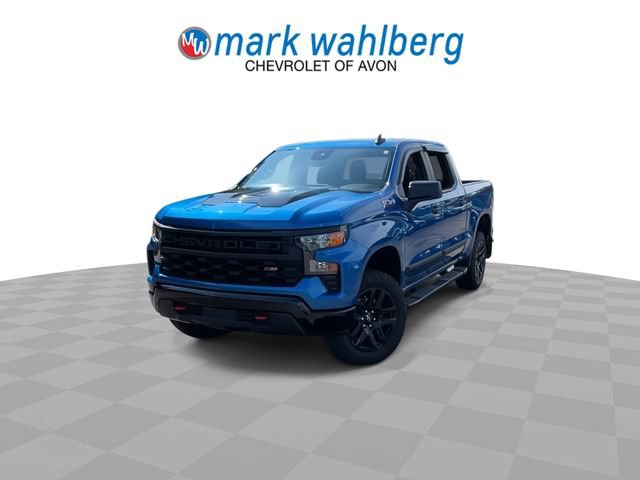 Certified 2022 Chevrolet Silverado 1500 Custom Trail Boss w/ LPO, Dark Essentials Package AWD/4WD image 3