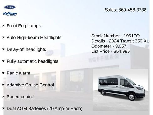 Used 2024 Ford Transit 350 XL AWD/4WD image 20