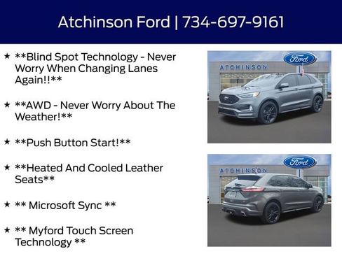Certified 2024 Ford Edge ST w/ Equipment Group 401A image 8