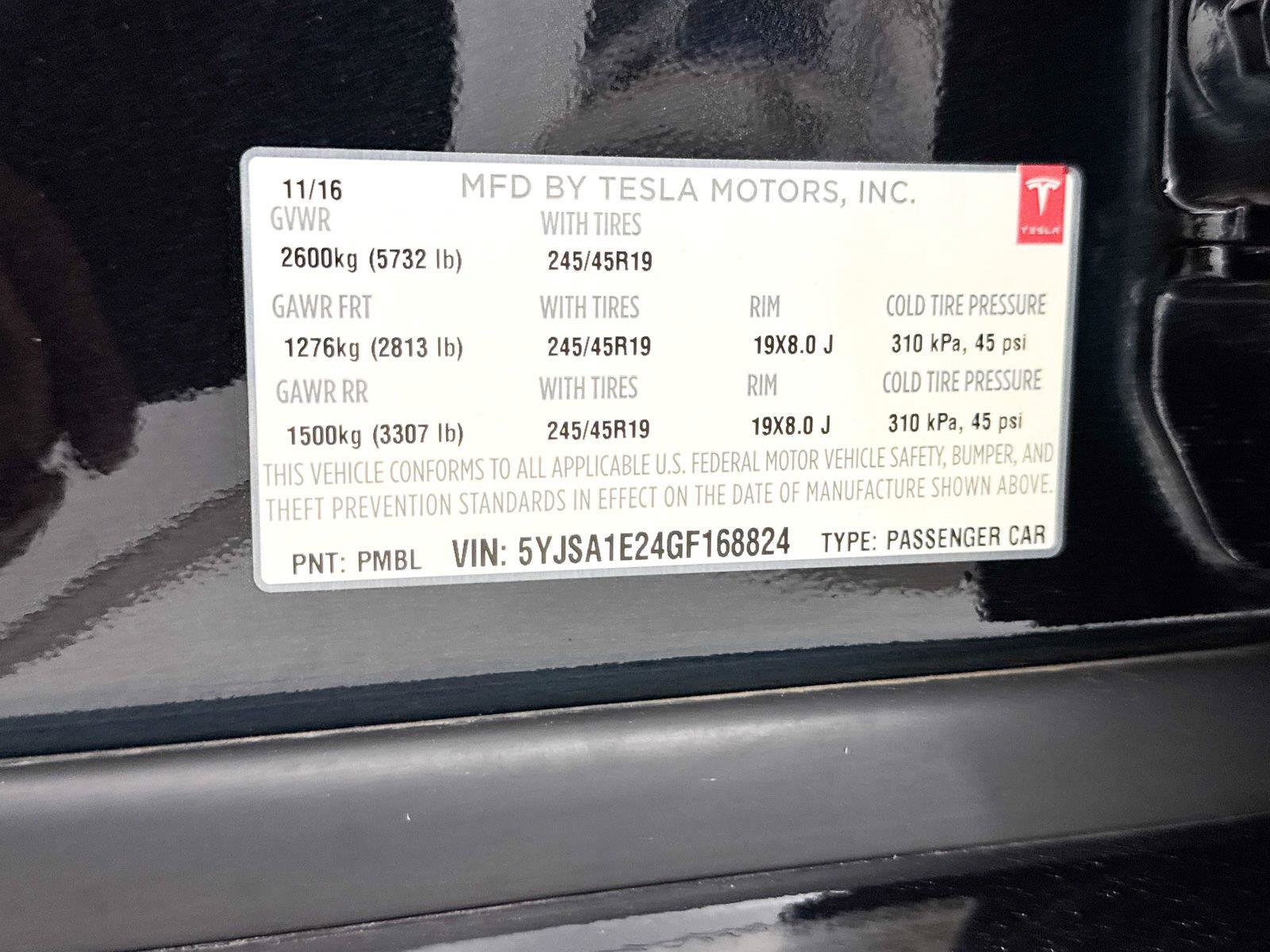 Used 2016 Tesla Model S 75D AWD/4WD image 39