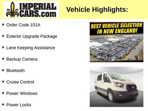 Used 2025 Ford Transit 250 Low Roof w/ Exterior Upgrade Package RWD image 3