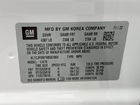 Used 2022 Chevrolet Trax LT w/ Driver Confidence Package image 20