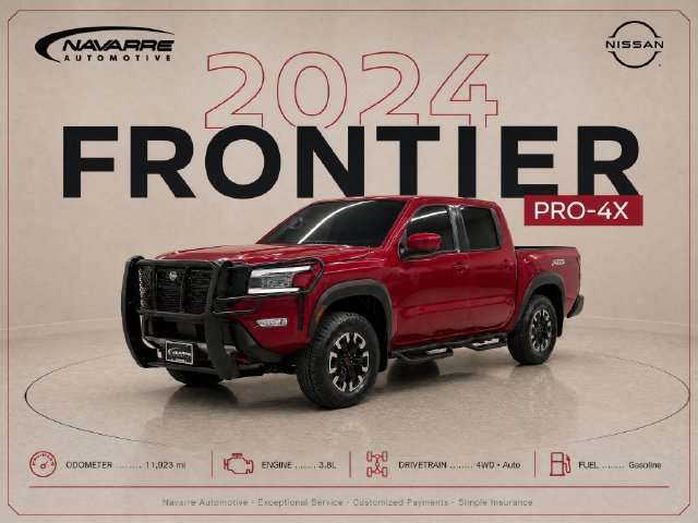 Used 2024 Nissan Frontier PRO-4X w/ Technology Package AWD/4WD image 1