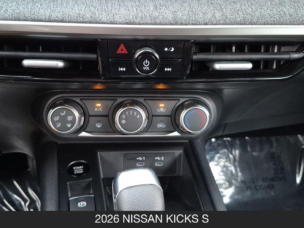 Certified 2026 Nissan Kicks S w/ Charging Package FWD image 22