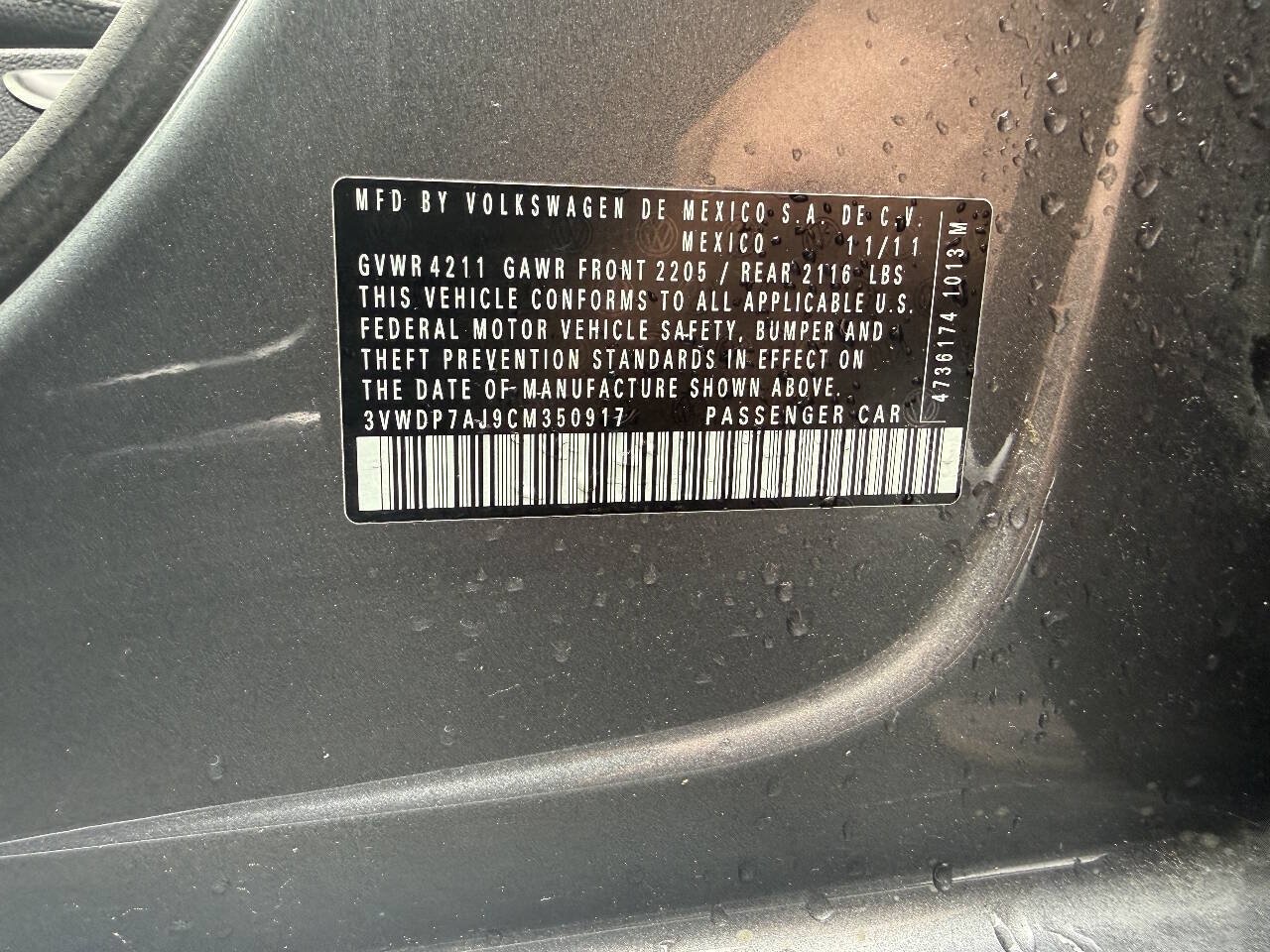 Used 2012 Volkswagen Jetta SE FWD image 16