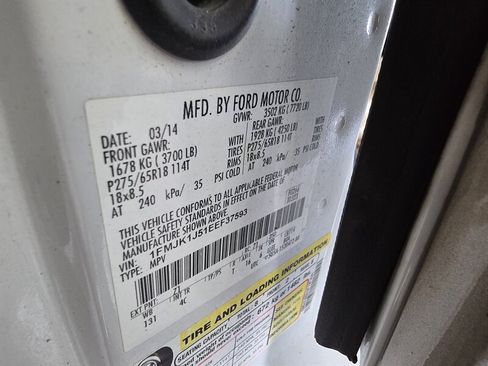 Used 2014 Ford Expedition EL XLT w/ Equipment Group 202A AWD/4WD image 43