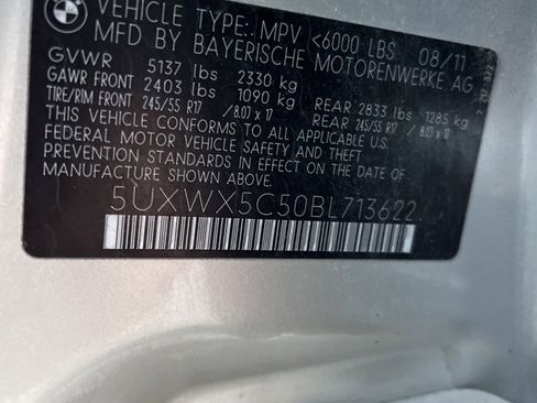 Used 2011 BMW X3 xDrive28i image 36