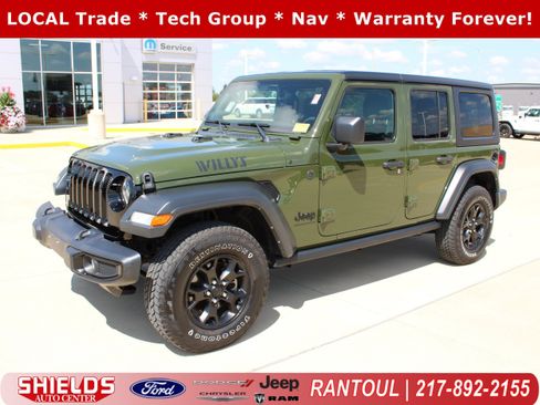 Used 2023 Jeep Wrangler Unlimited Sport AWD/4WD image 1