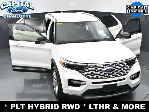 Used 2023 Ford Explorer Platinum w/ Class IV Trailer Tow Package RWD image 35