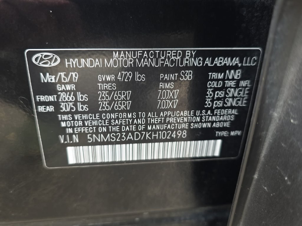 Used 2019 Hyundai Santa Fe SE FWD image 32