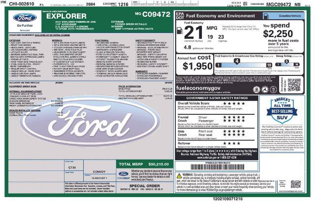 Certified 2021 Ford Explorer Timberline AWD/4WD image 29