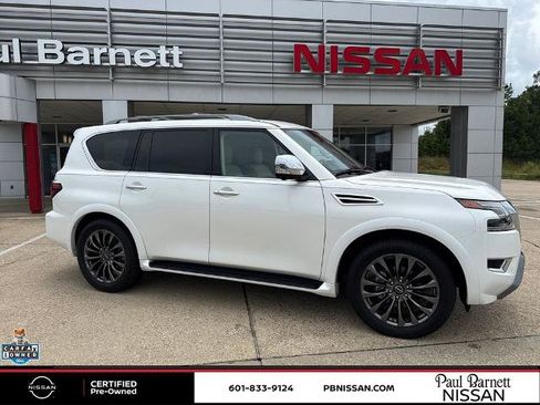 Certified 2024 Nissan Armada Platinum w/ Cargo Package RWD image 6