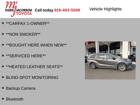 Used 2022 Toyota Sienna XLE image 6