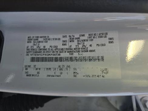 Used 2016 Ford F150 XLT w/ Equipment Group 302A Luxury image 16