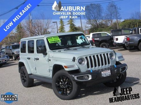Used 2023 Jeep Wrangler Unlimited Sahara w/ Cold Weather Group image 1