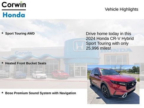 Used 2024 Honda CR-V Sport Touring image 6