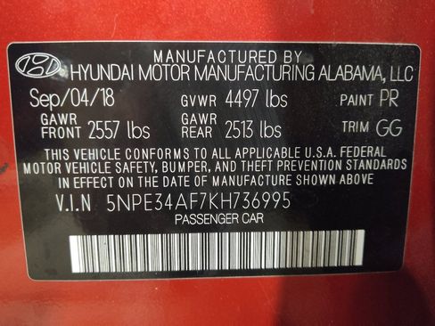 Used 2019 Hyundai Sonata Limited w/ Ultimate Package 04 FWD image 33