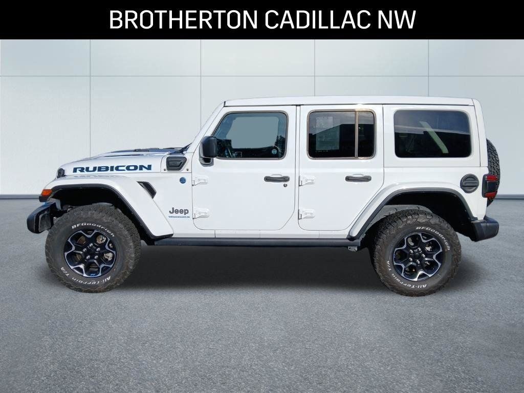 Used 2023 Jeep Wrangler Unlimited Rubicon 4xe w/ Cold Weather Group AWD/4WD image 2