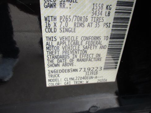 Used 2021 Nissan Frontier SV AWD/4WD image 21