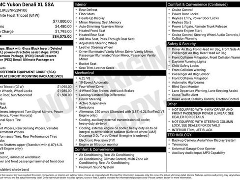 Used 2022 GMC Yukon XL Denali AWD/4WD image 5