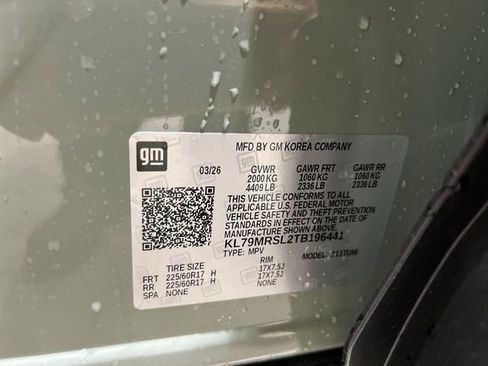 New 2026 Chevrolet TrailBlazer LT w/ LT Cold Weather Package AWD/4WD image 28