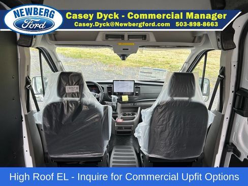 New 2026 Ford Transit 250 148 High Roof Extended w/ Load Area Protection Package RWD image 11