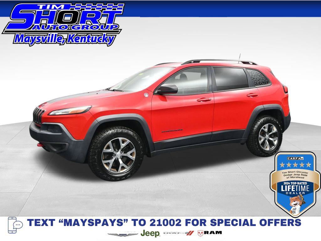 Used 2017 Jeep Cherokee Trailhawk AWD/4WD 360° Tour