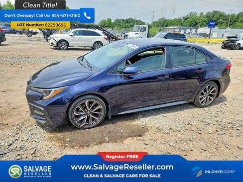 Used 2021 Toyota Corolla SE FWD image 1