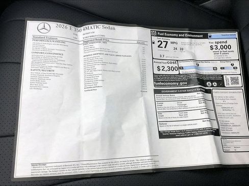 Used 2026 Mercedes-Benz E 350 4MATIC Sedan image 22
