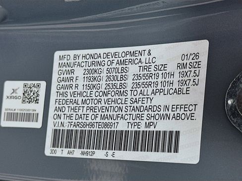 Certified 2026 Honda CR-V Sport Touring image 33