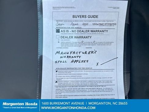 Used 2024 Subaru Ascent Onyx Edition image 27