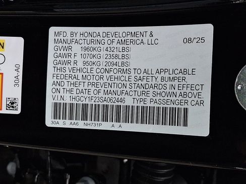 Used 2025 Honda Accord LX image 27
