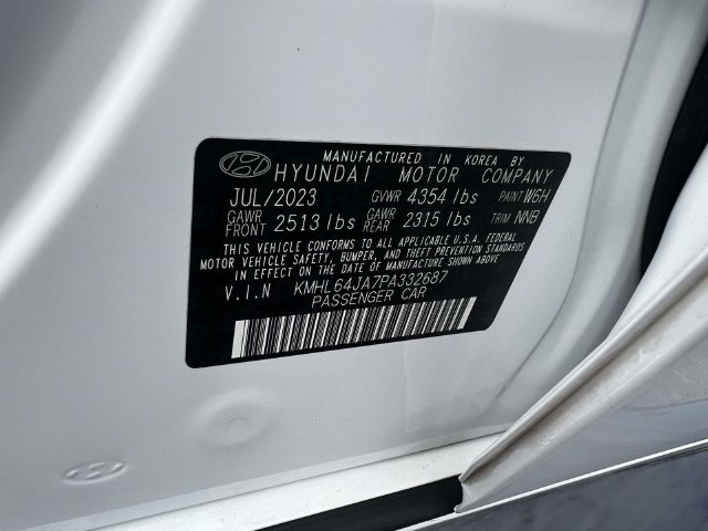 Certified 2023 Hyundai Sonata SEL w/ Cargo Package FWD image 19