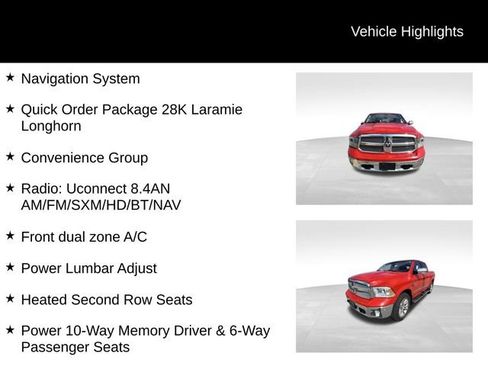 Used 2015 RAM 1500 Laramie Longhorn w/ Convenience Group AWD/4WD image 13