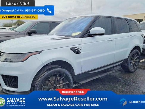 Used 2020 Land Rover Range Rover Sport SE AWD/4WD image 3