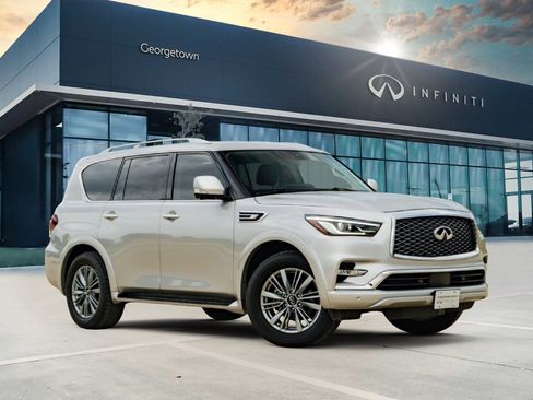 Certified 2023 INFINITI QX80 Luxe w/ Cargo Package RWD image 1