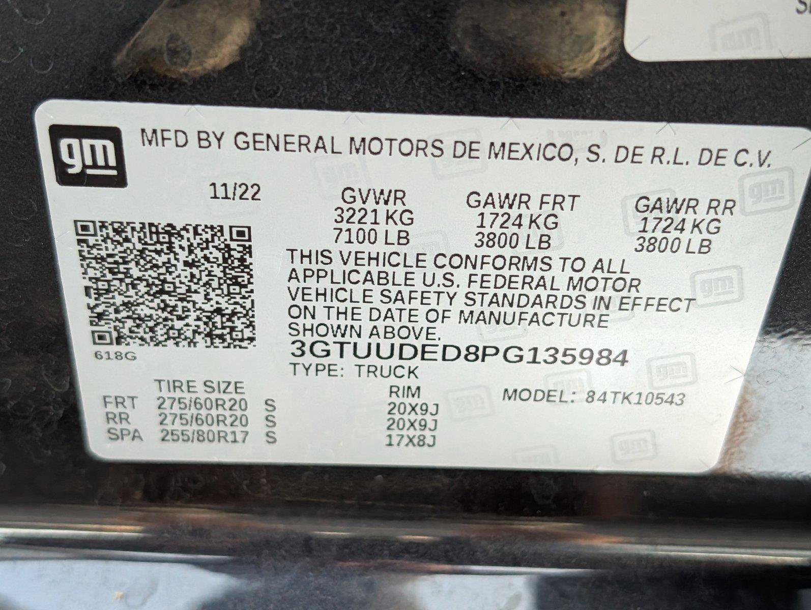Certified 2023 GMC Sierra 1500 SLT w/ SLT Premium Package AWD/4WD image 39
