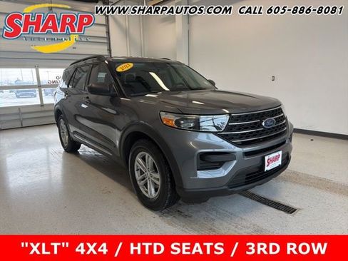 Used 2021 Ford Explorer XLT w/ Class III Trailer Tow Package image 1