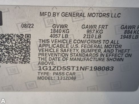 Used 2022 Chevrolet Malibu LT FWD image 29