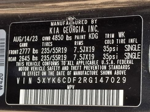 Certified 2024 Kia Sportage X-Line w/ X-Line Premium Package image 29