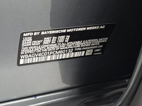 Certified 2023 BMW 840i Gran Coupe xDrive AWD/4WD image 34