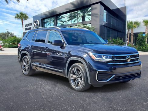 Used 2022 Volkswagen Atlas SEL R-Line image 3