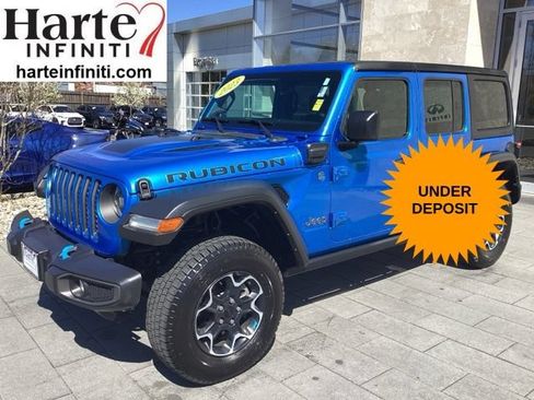 Used 2023 Jeep Wrangler Unlimited Rubicon 4xe AWD/4WD image 3