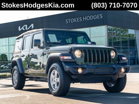 Used 2023 Jeep Wrangler Unlimited Sport AWD/4WD image 1